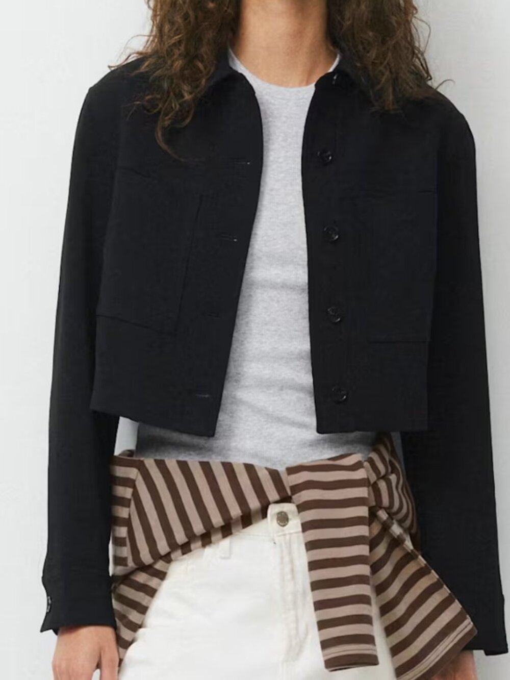 ARITZIA "CROPPED JACKET" WILFRED. SIZE SMALL NWT